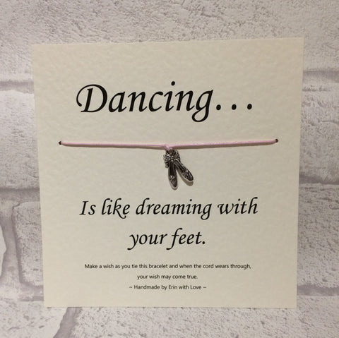 Dancing is Like... Wish Bracelet