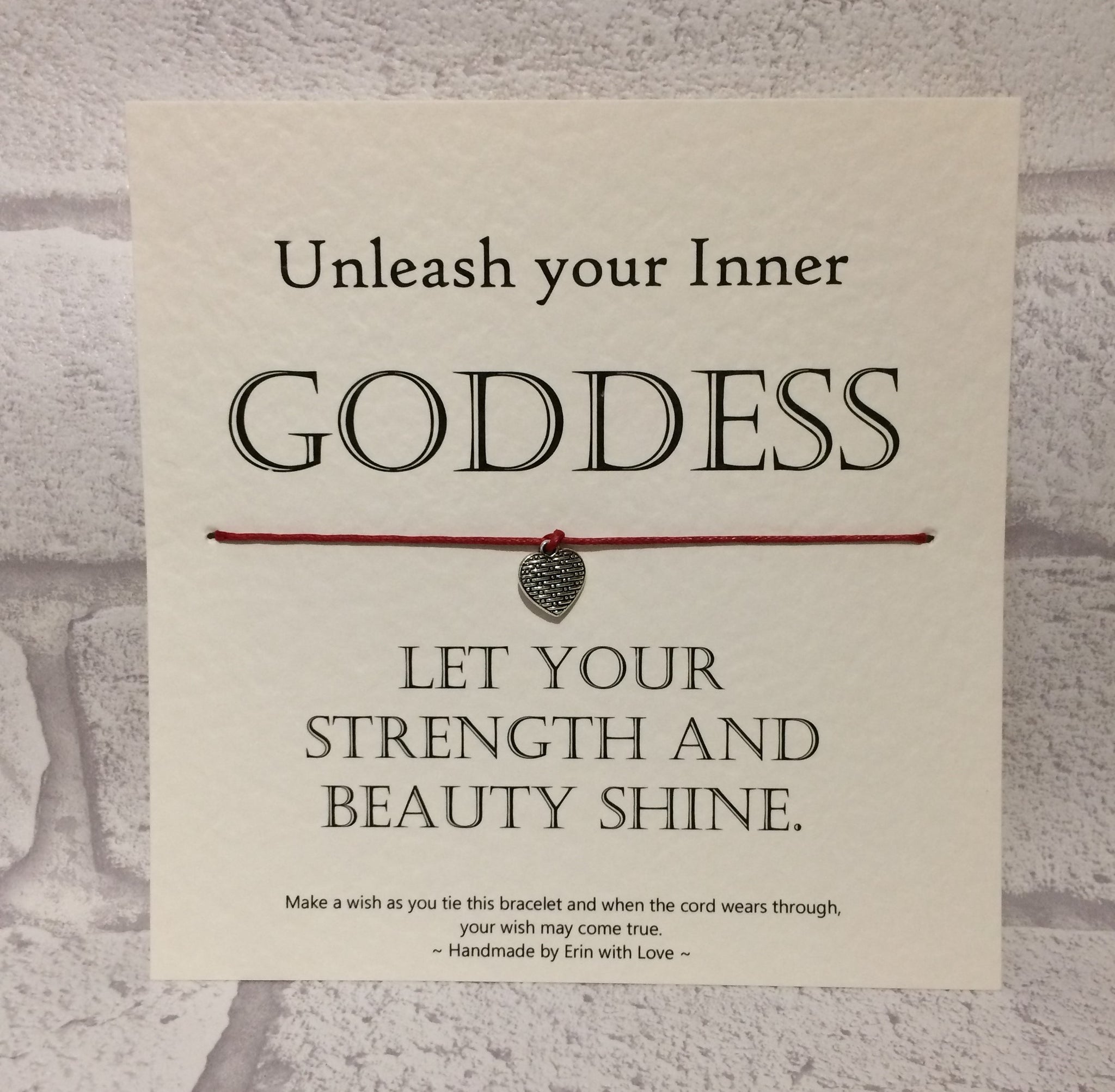 Unleash Your Inner Goddess...  Wish Bracelet