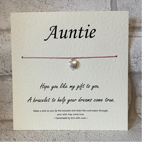 Auntie Wish Bracelet