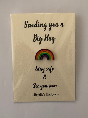 Sending Big Hugs Badge