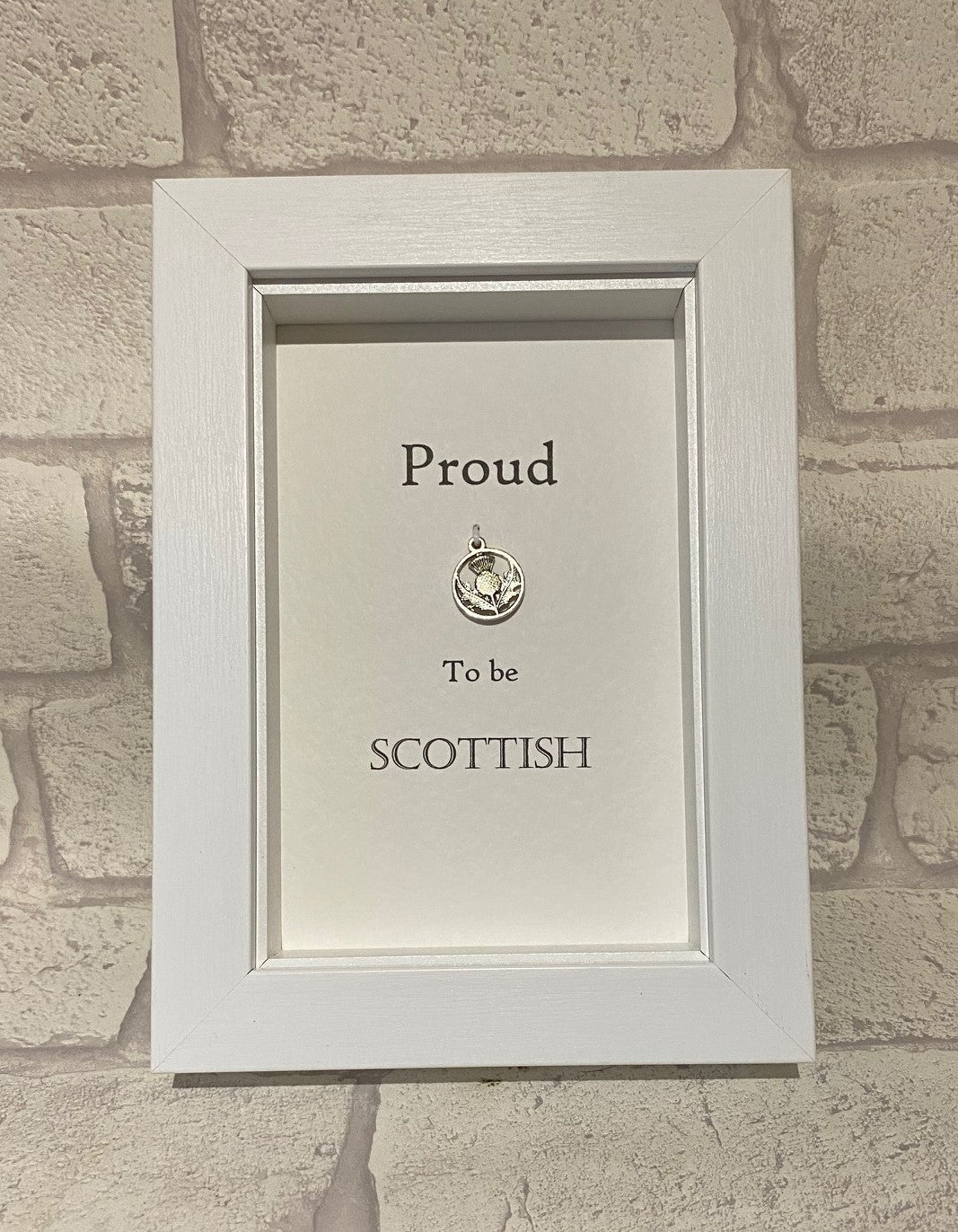 Proud to be Scottish  Box Frame