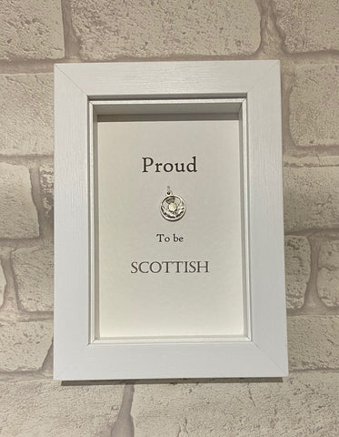 Proud to be Scottish  Box Frame