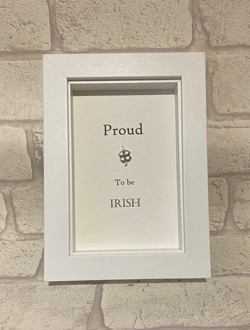 Proud to be Irish  Box Frame