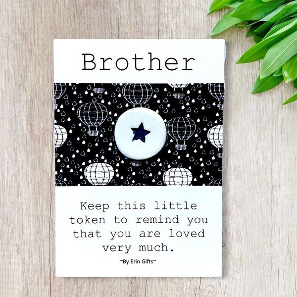 Brother   Ceramic Wish Token and Card