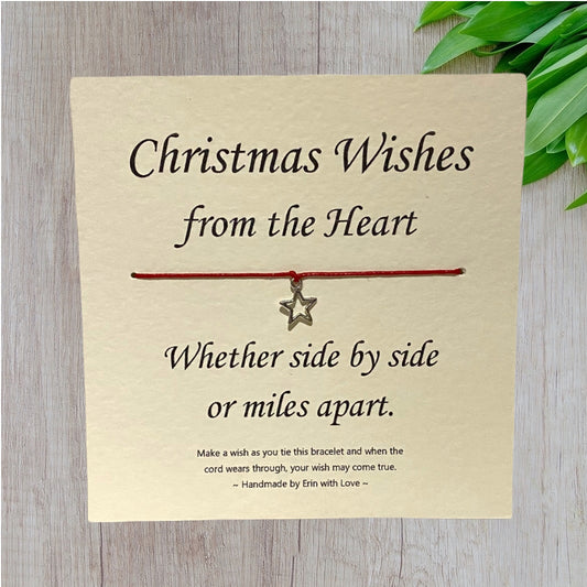 Christmas Wishes from the Heart Wish Bracelet