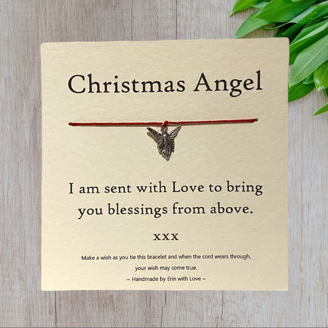 Christmas Angel Wish Bracelet