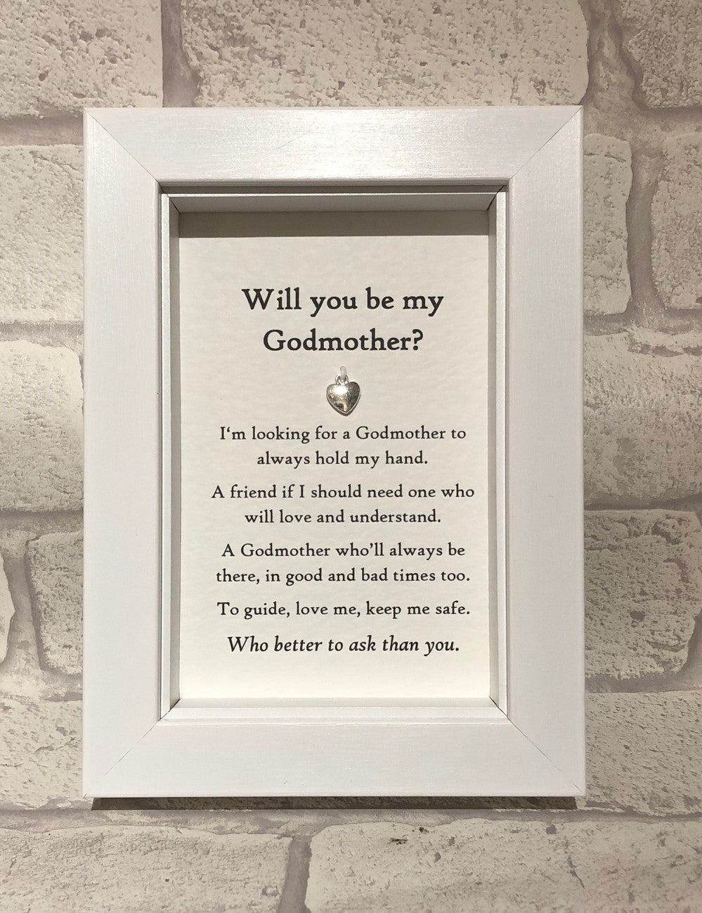 Be My Godmother  Box Frame