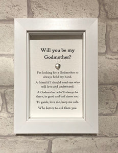 Be My Godmother  Box Frame