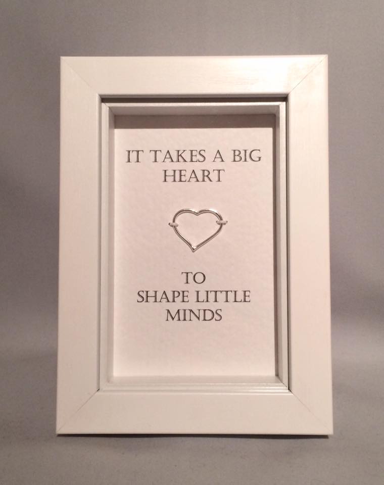 It Takes A Big Heart...  Box Frame