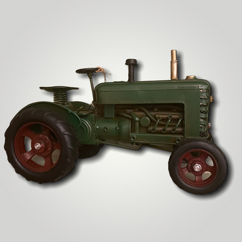 Tin Model Vintage Tractor