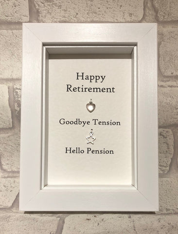Happy Retirement  Box Frame