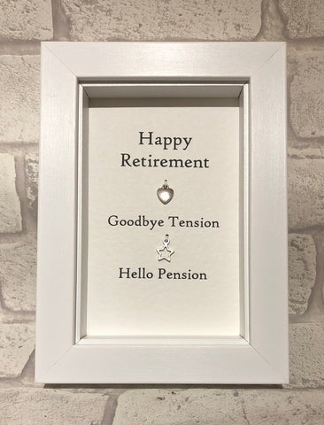 Happy Retirement  Box Frame