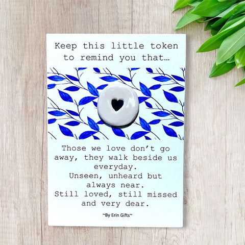 Those We Love   Ceramic Wish Token and Card
