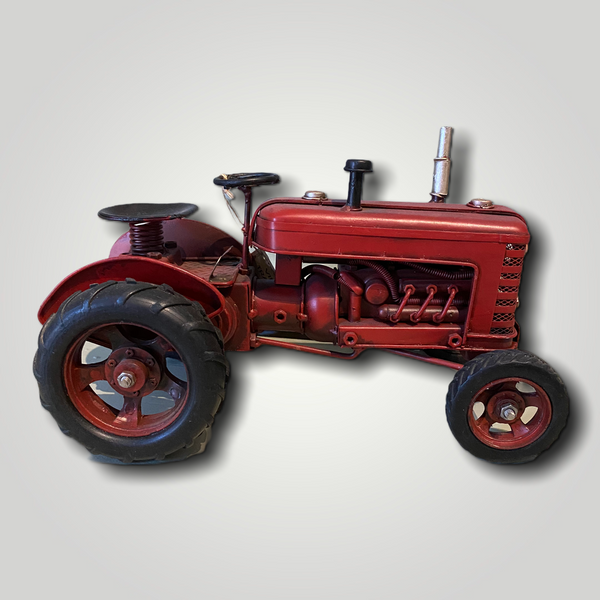 Tin Model Vintage Tractor